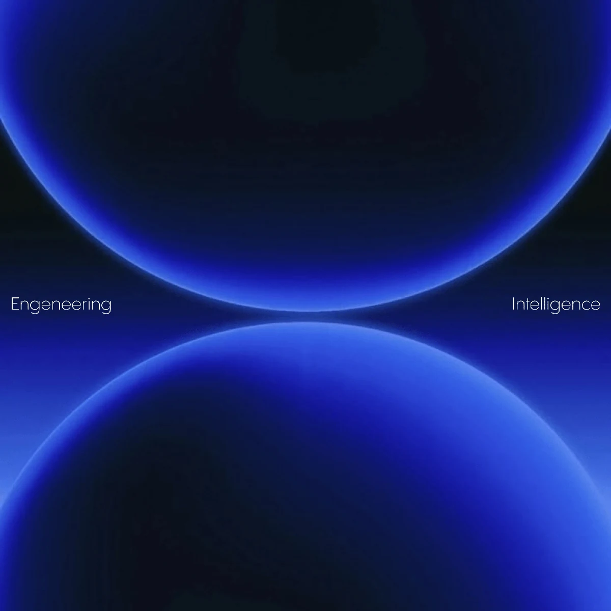 Two luminous blue spheres